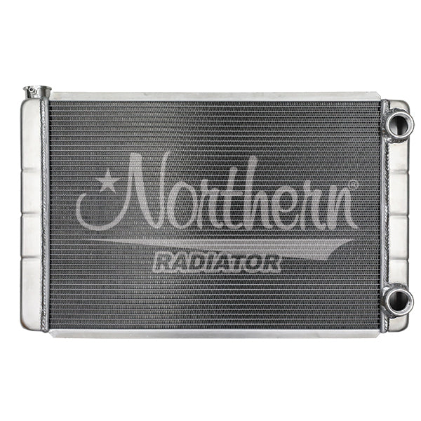 Northern Radiator Radiator Dual Pass 31x19 Interchangeable Inlet MPN NRA204135 For GM