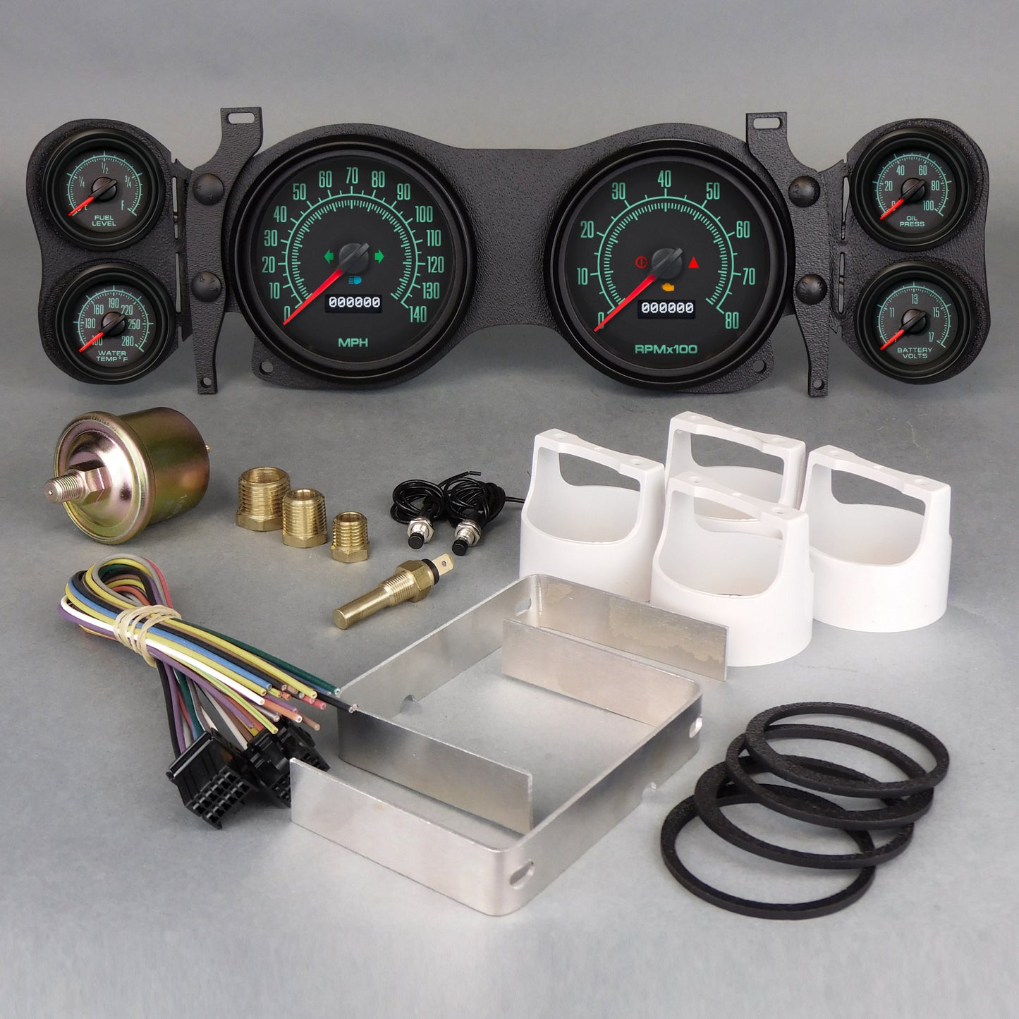 New Vintage Usa Gauge Kit Camaro 70-78 69 Series 4-3/8in MPN NVG69670-01 For GM F-Body 1970-78