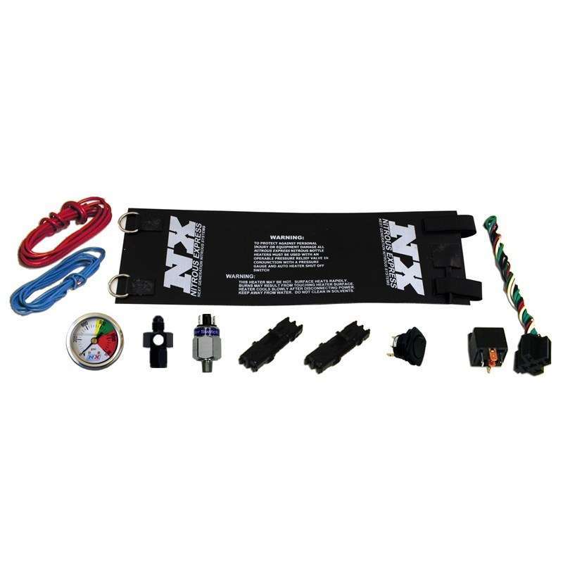 Nitrous Express HD Fully Automatic Bottle Heater w/Gauge MPN NXS15939