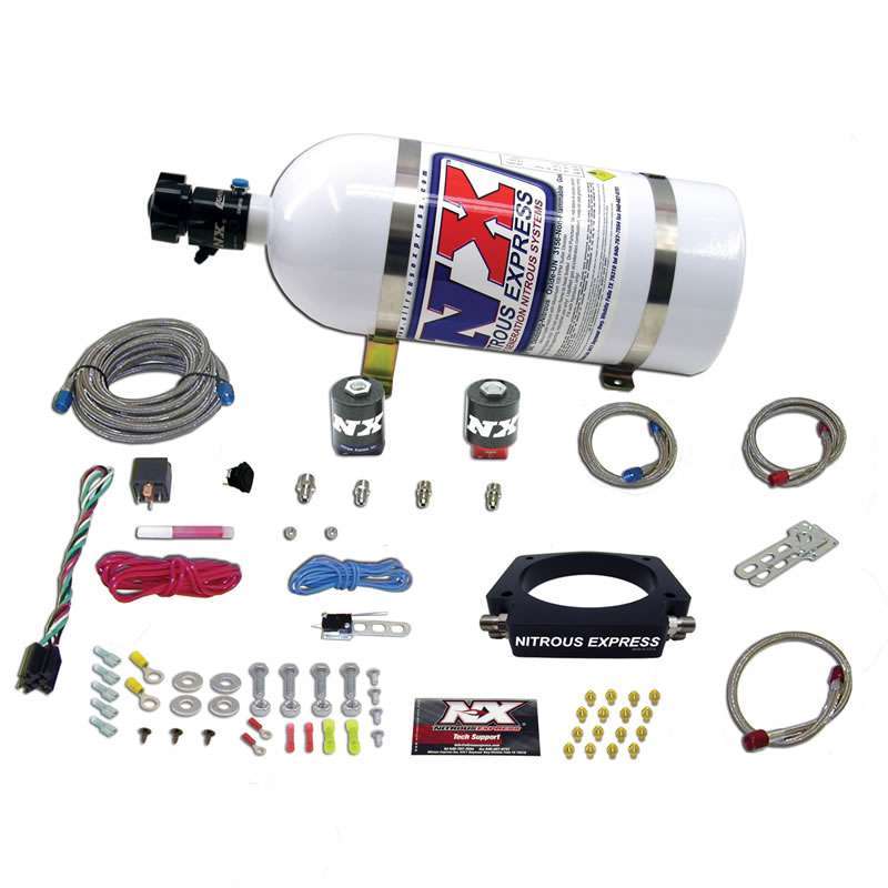 Nitrous Express EFI Plate Nitrous Kit - GM LS 4-Bolt Plate 102mm MPN NXS20933-10 For GM LS-Series