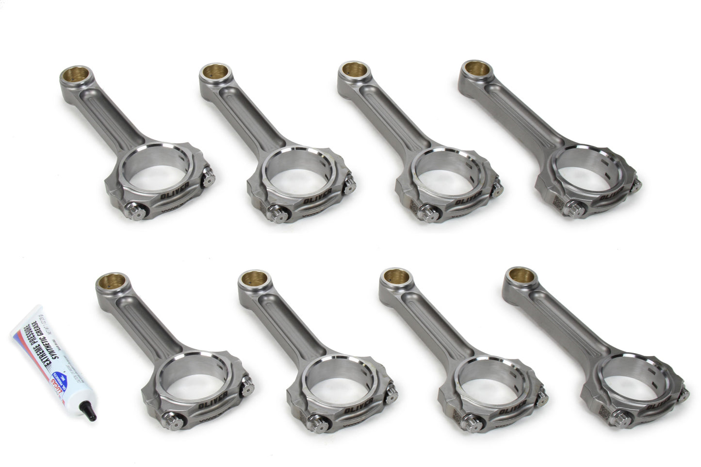 Oliver Rods SBC Billet Connecting Rod Set 6.200 MPN OLVC6200STLT8 For Chevy
