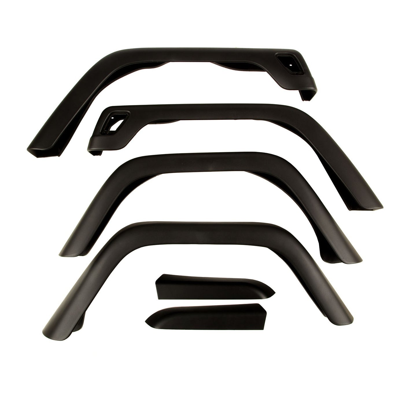 Omix-Ada 7 Inch Fender Flare Kit Including Hardware; 97- OMI11608.01