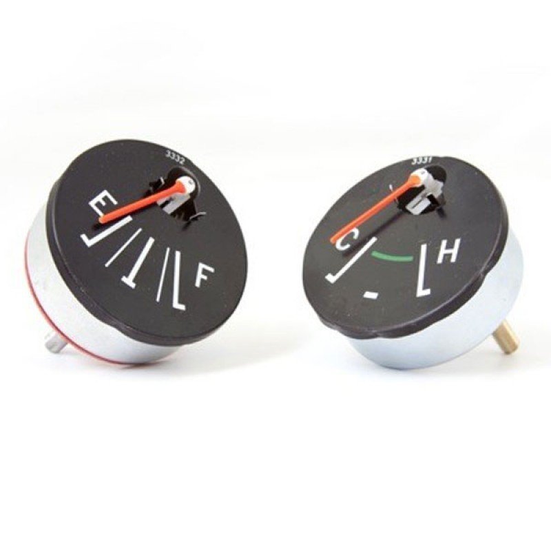 Omix-Ada Fuel and Temperature Gau ges; 55-86 Jeep CJ Model OMI17209.01