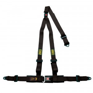 Omp Racing, Inc. Strada 3 Harness Black Bolt In Push Button Exit MPN OMPDA0-0509-A01-071