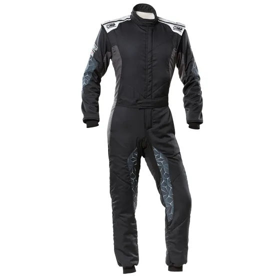 Omp Racing, Inc. TECNICA HYBRID OVERALL F IA 8856-2018 BLACK / SIL MPN OMPIA0-1864-A01-171-52