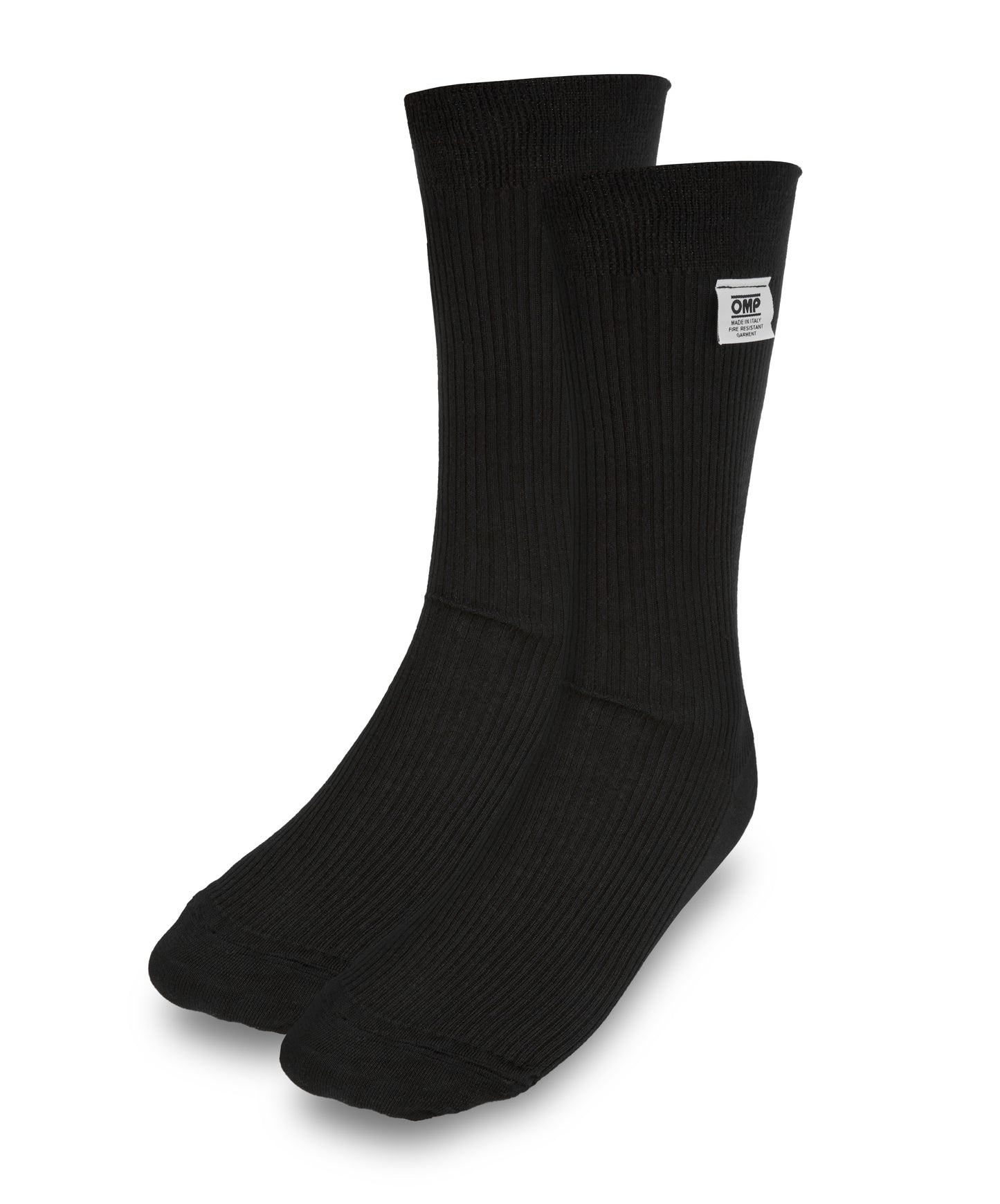 Omp Racing, Inc. Racing Socks Black Nomex Size Medium FIA MPN OMPIE0-0762-A01-071-M