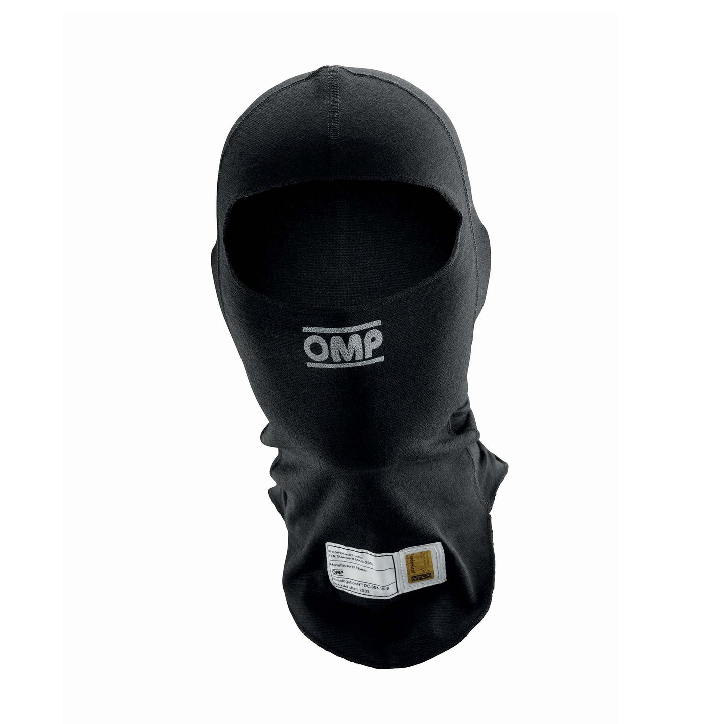 Omp Racing, Inc. Tecnica EVO Balaclava FIA8856 Black Size SM OMPIE0-0794-A01-071-S