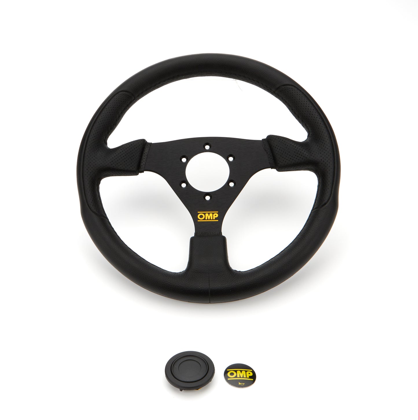 Omp Racing, Inc. Racing GP Steering Wheel 3 Spoke 330mm Black OMPOD0-1981-071
