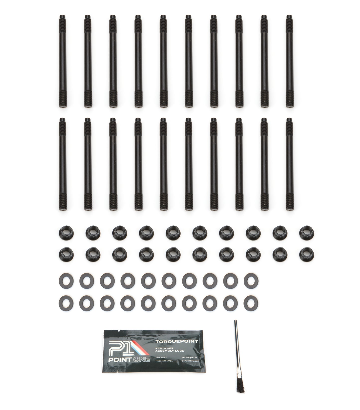 Point One Ford Godzilla 7.3L Head Stud Kit 12Pt MPN P1FK063-H01S For Ford