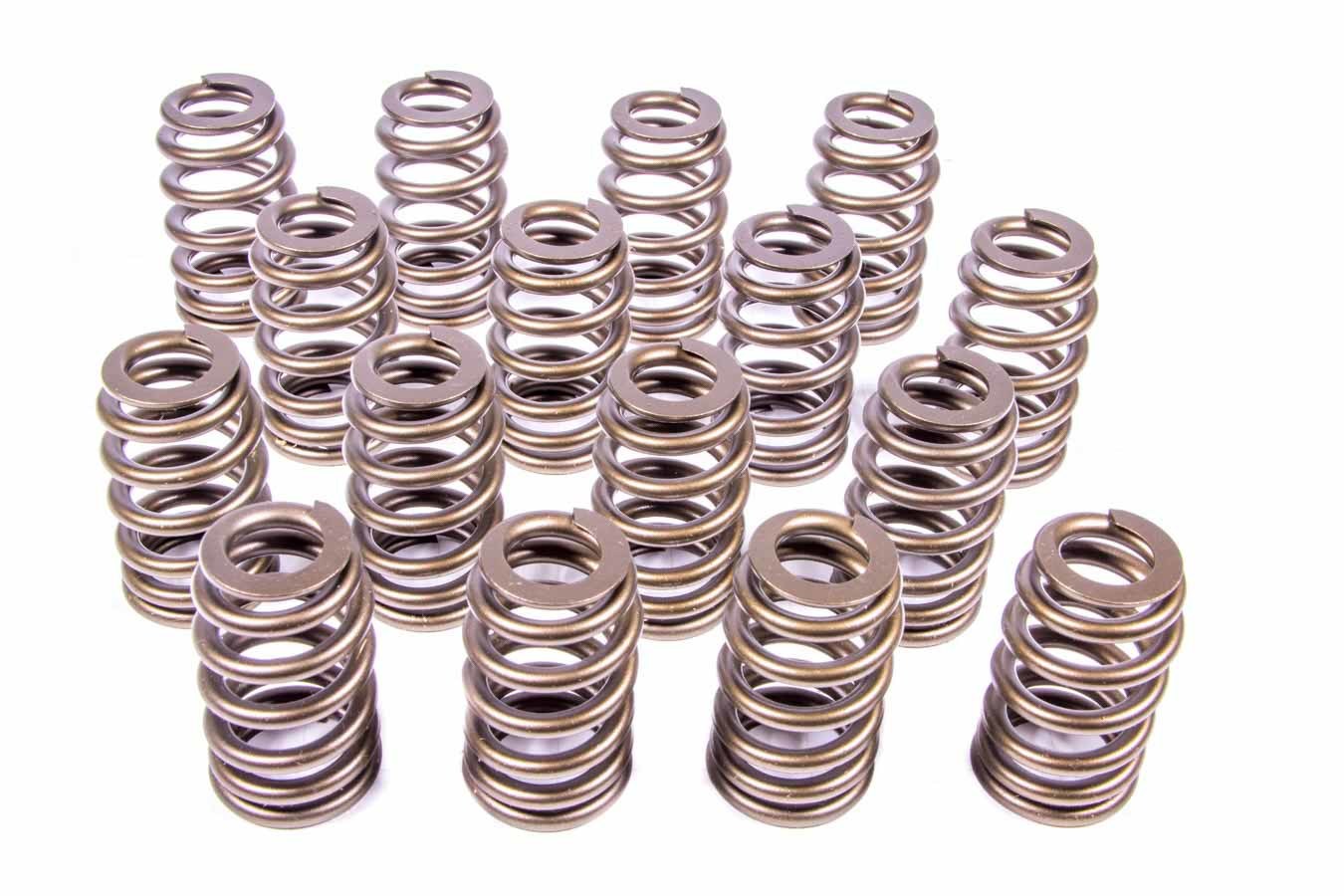Pac Racing Springs 1.290 Valve Springs Ovate Beehive (16) MPN PACPAC-1215 For GM LS-Series
