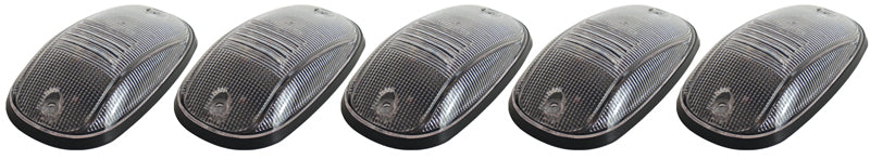 Pacer Performance Hi-Five Cab Roof Lights Clear 5 Light Kit MPN PCP20-246C For Dodge 2003-17