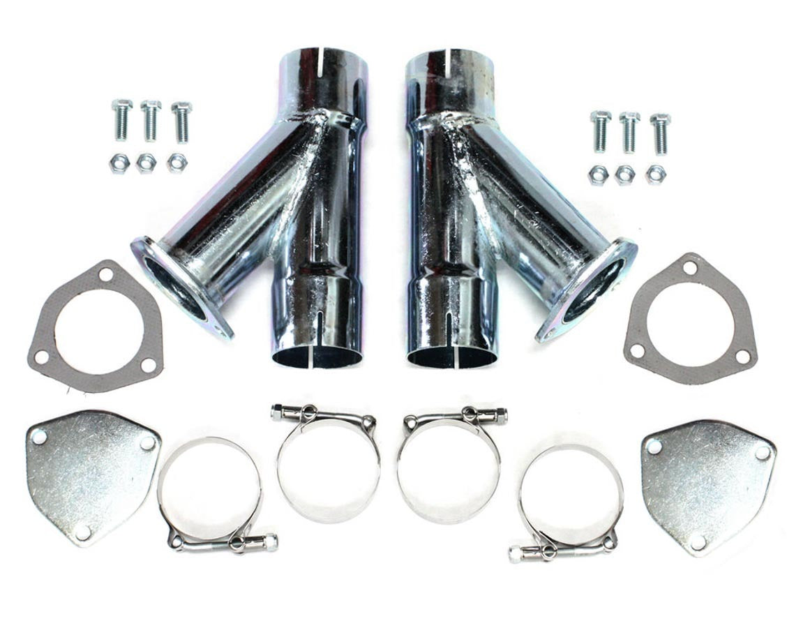 Patriot Exhaust Exhaust Cut-Out Hook-Up 2.5in Kit MPN PEPH1130