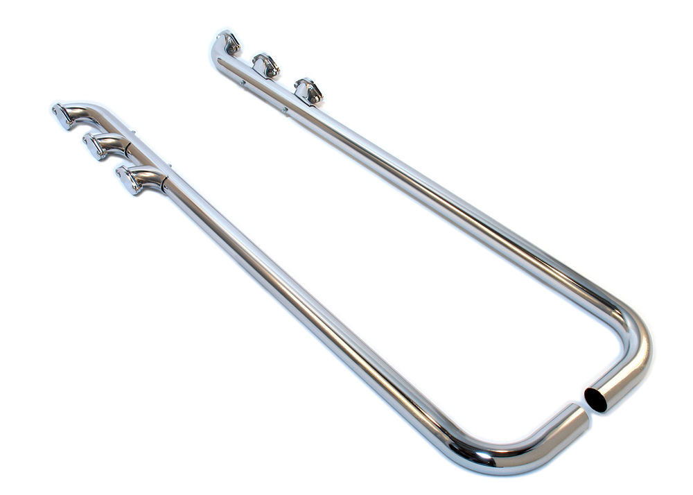 Patriot Exhaust Lake Pipes - 3 Outlets 70in Long MPN PEPH1274 For Universal use