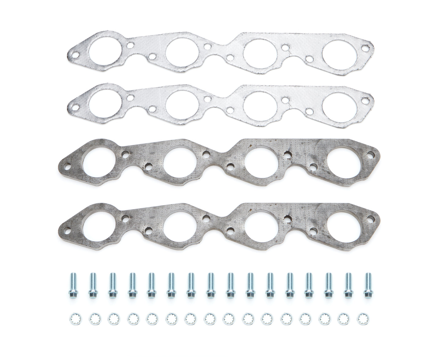 Patriot Exhaust Header Flange Kit - BBC 3/8 Thick MPN PEPH7899 For Chevy