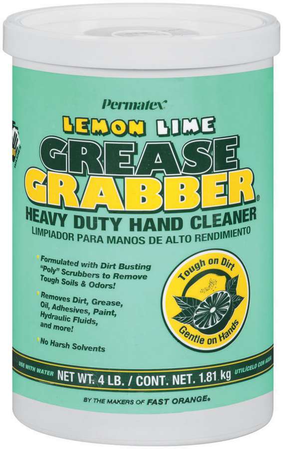 Permatex Grease Grabber Heavy Dut y Hand Cleaner 4lb Tub MPN PEX13106