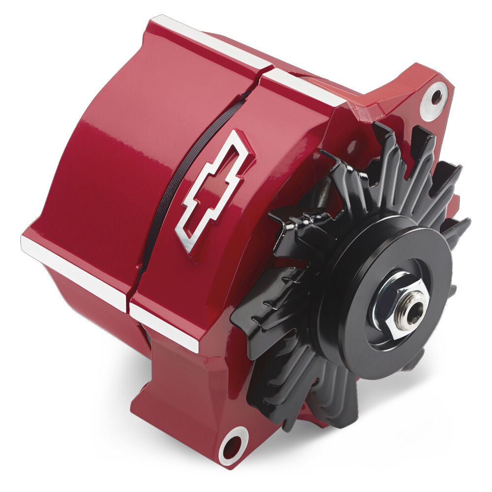 Proform Alternator Raised Bowtie Emblem Red PFM141-150
