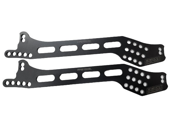 Ppm Racing Products Bracket 4 Bar Longhorn LR .250in Alum Pair MPN PPM1000BL
