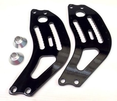 Ppm Racing Products Bracket Panhard Frame Longhorn .50in Alum Pair MPN PPM4000B Ram