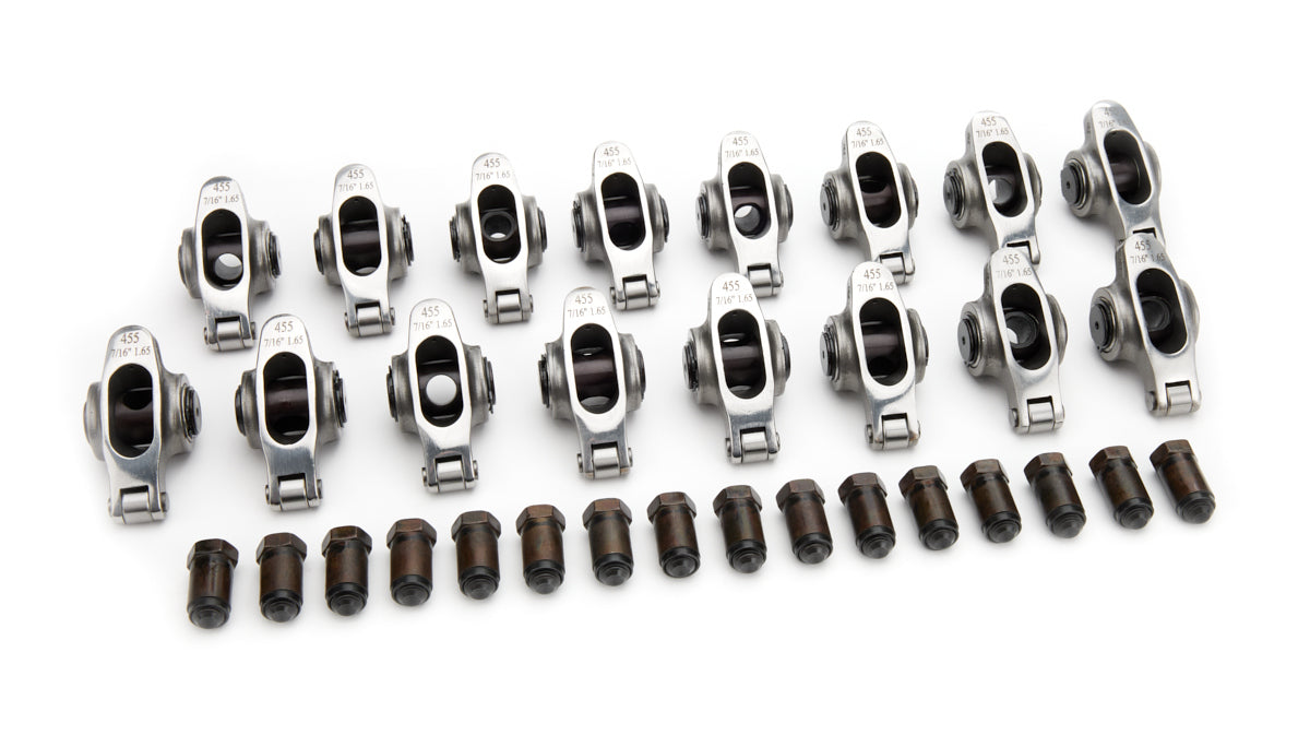 Prw Industries, Inc. Pontiac S/S Roller R/A's - 1.65 Ratio 7/16 Stud MPN PQX0245502 For Pontiac