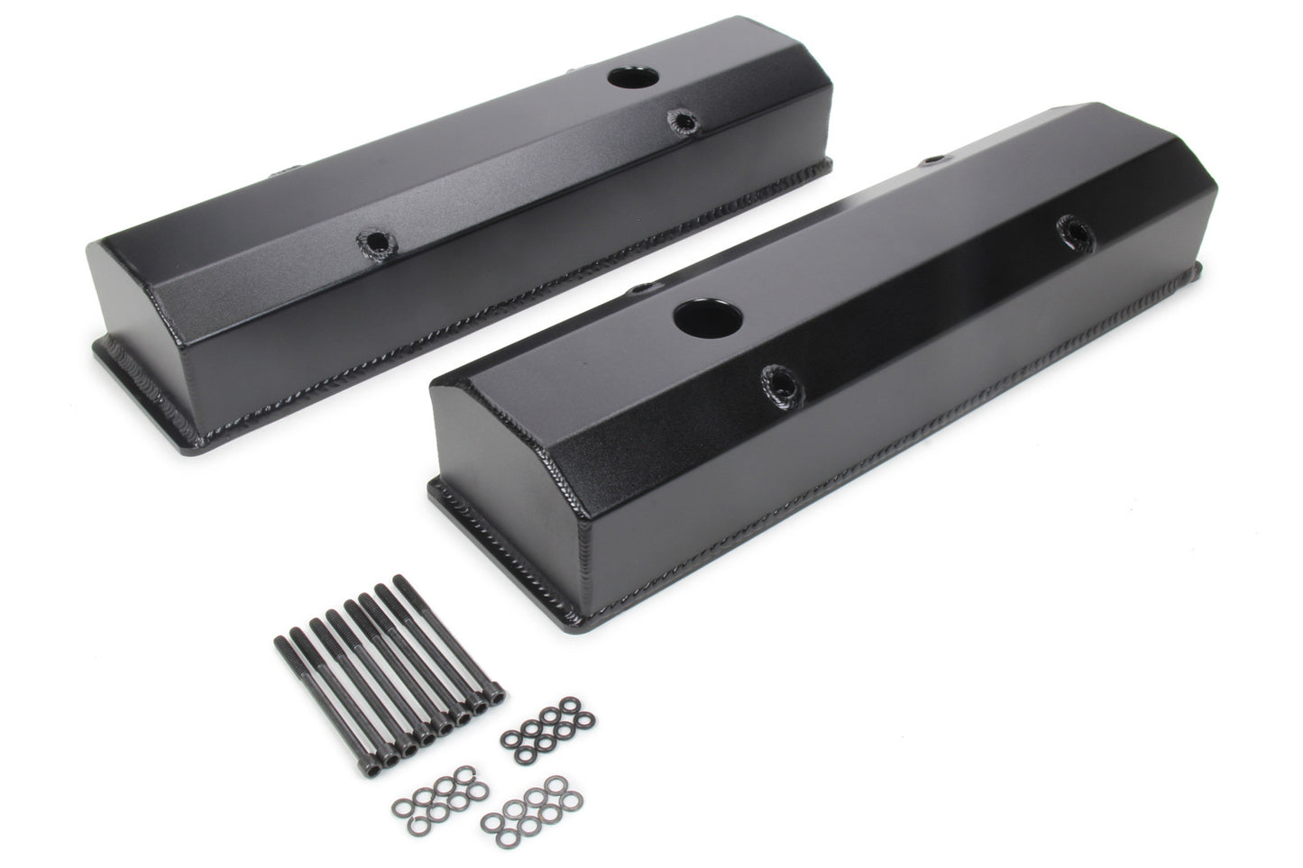 Prw Industries, Inc. Billet Rail Fab. V/C's - SBC Tall Black MPN PQX4035007 For Chevy