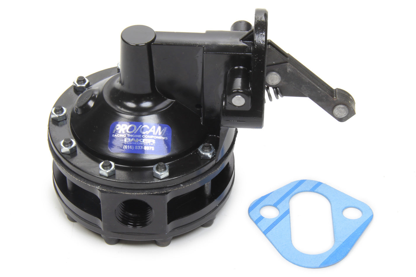 Pro/Cam Fuel Pump SBC 7.5psi Marine Billet Aluminum MPN PRC9352-A For Chevy