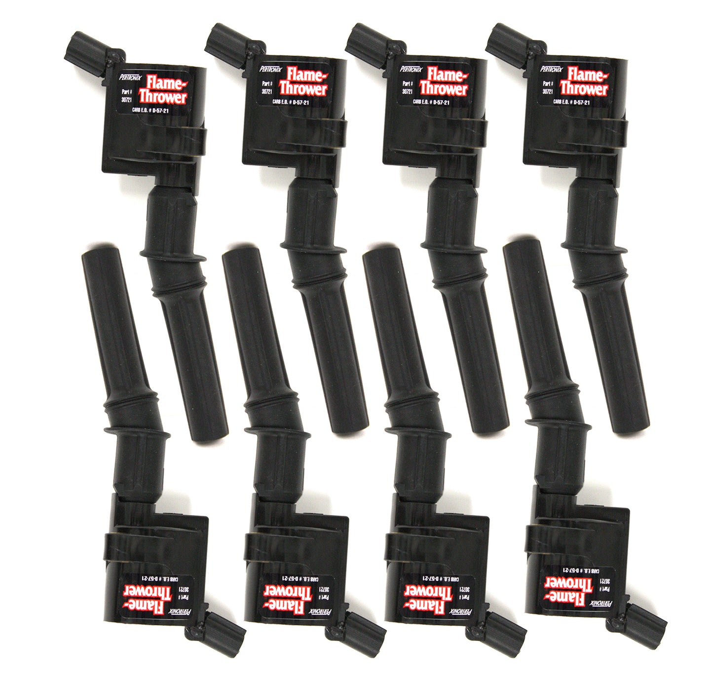 Pertronix Ignition Flame-Thrower Coils (8) Ford COP 2V Mod Motor MPN PRT30728 For Ford