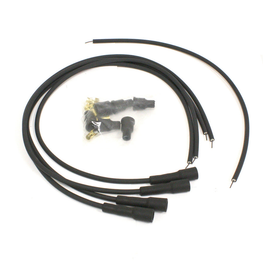 Pertronix Ignition 7mm Spark Plug Set Univ. British 4-Cylinder Black MPN PRT704180 For Universal use