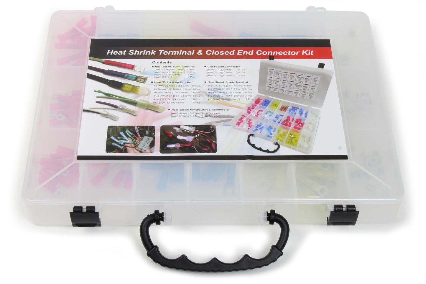 Pertronix Ignition Terminal Kit w/Heat Shrink Ends (165pk) PRTA2011