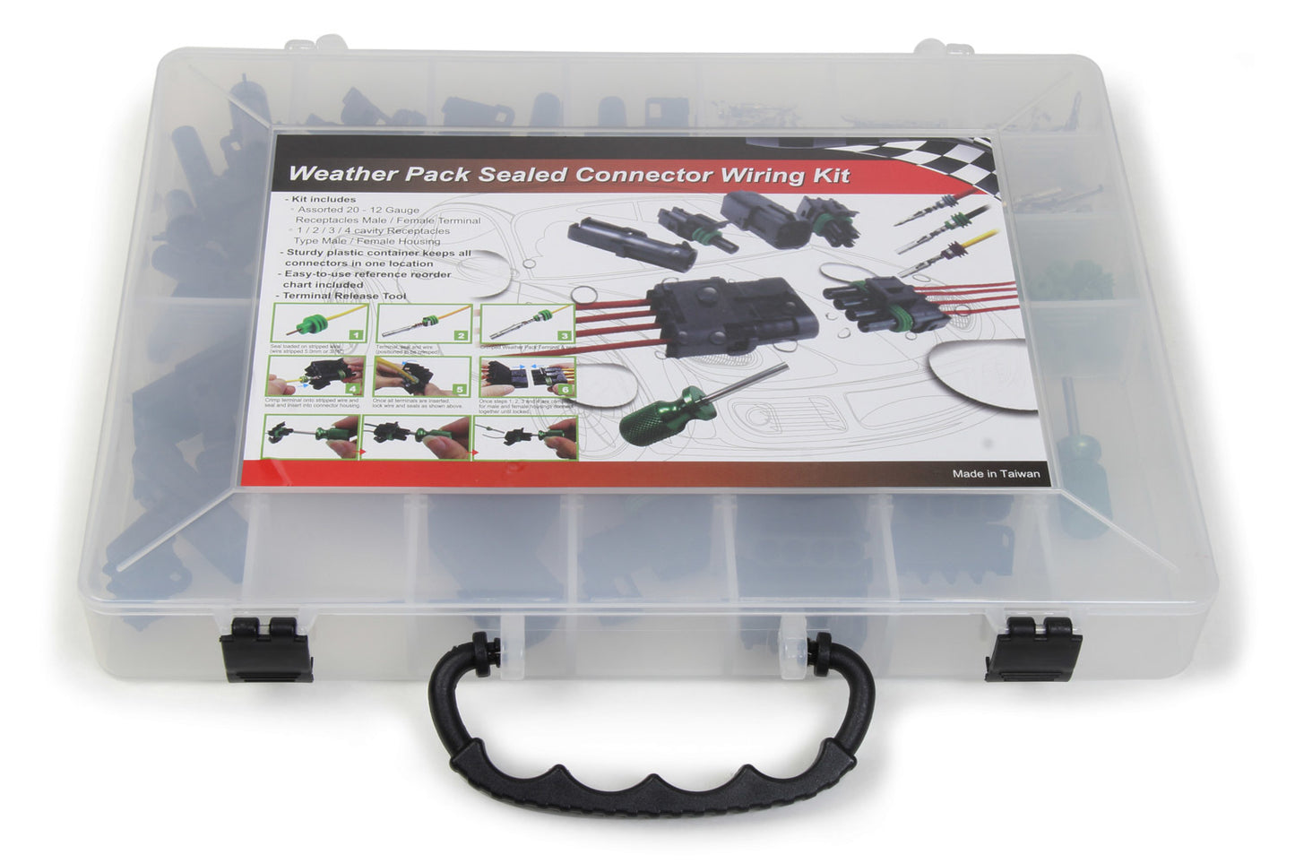 Pertronix Ignition Weather Pack Connector Kit (209pk) PRTA2020