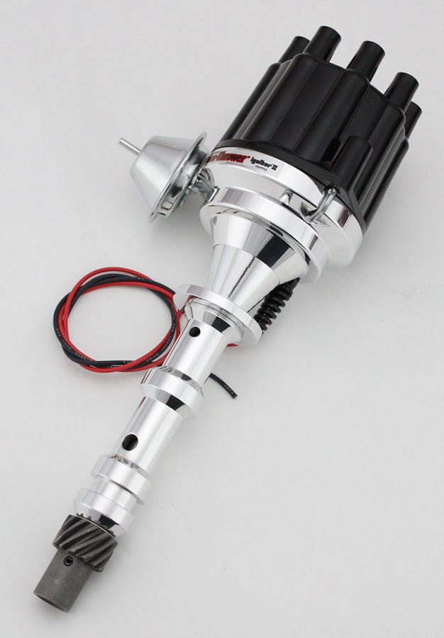 Pertronix Ignition Chevy 348/409 Billet Dist. w/Black Cap MPN PRTD101700 For GM Pickup