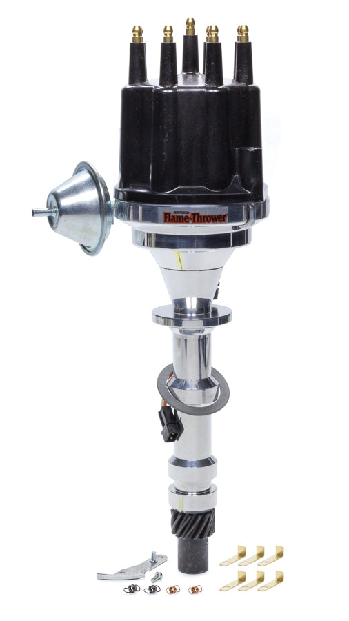 Pertronix Ignition Billet Distributor Chevy 348/409 Black Male Cap MPN PRTD301710 For GM Pickup