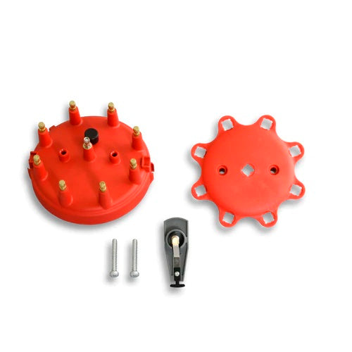 Pertronix Ignition Ford TFI Distr Cap & Rotor Kit - Red MPN PRTD4021 For Ford