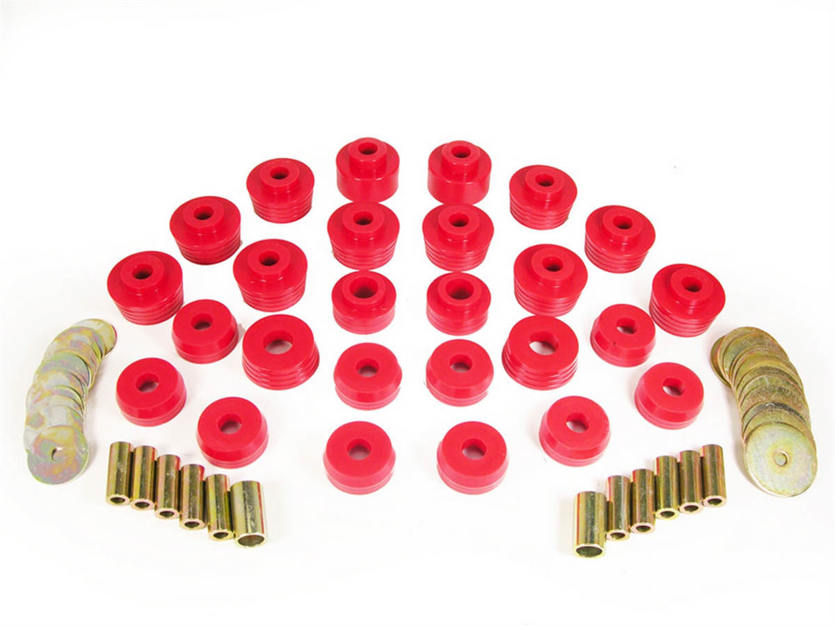 Prothane 78-88 GM P/U Body Mount Bushing Kit MPN PTN7-132 For GM A-Body / G-Body, G-Body, A-Body 1978-88