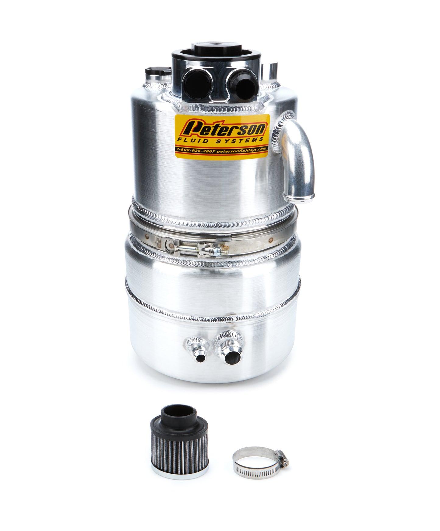 Peterson Fluid Dry Sump Tank 5Gal w/ 10in Bottom MPN PTR08-9019