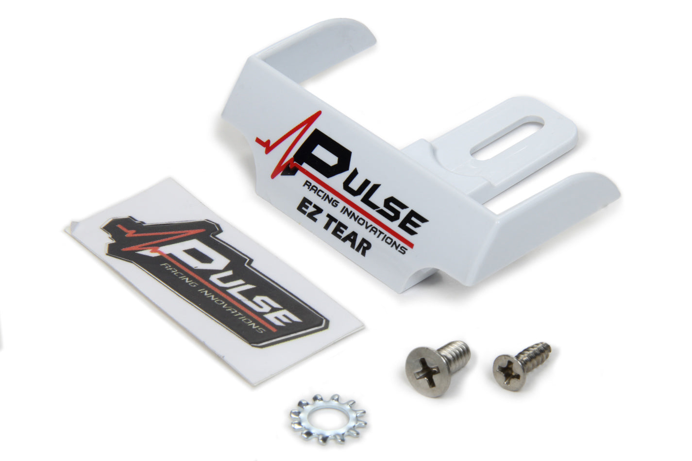 Pulse Racing Innovations EZ Tear Shield Mounted White MPN PULEZTS101W Ram