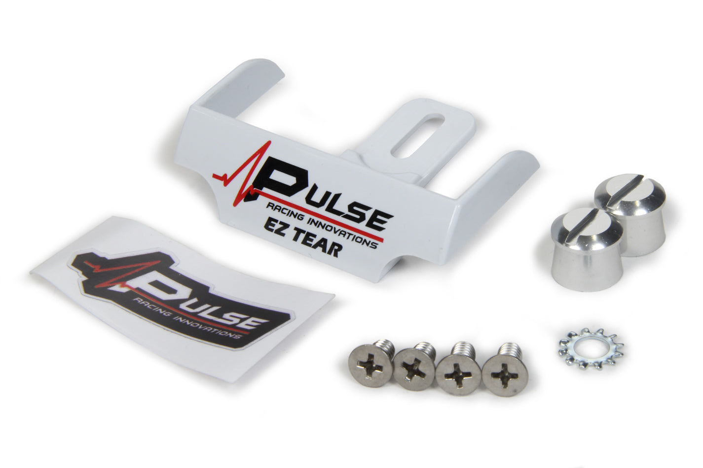 Pulse Racing Innovations EZ Tear White w/ Silver Tear Off Post MPN PULEZTS102WP Ram