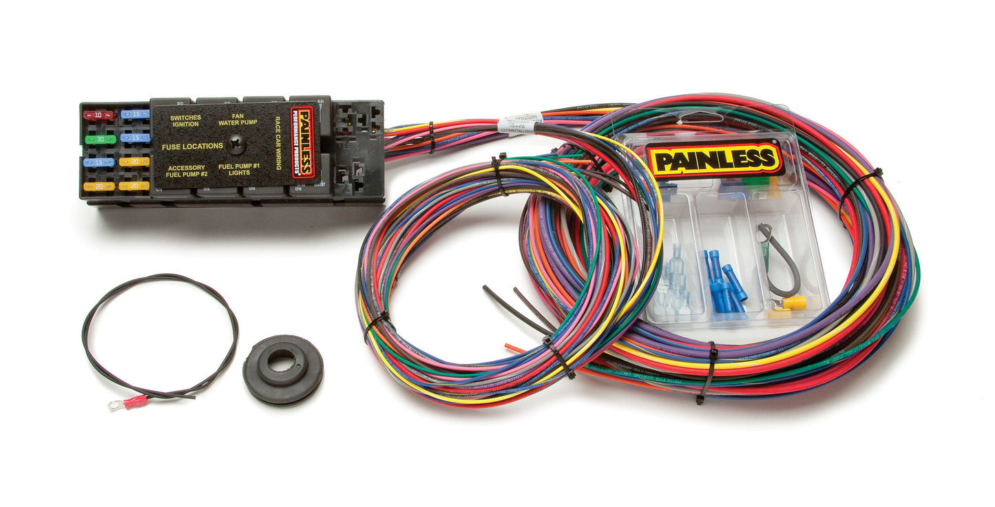 Painless Wiring 10 Circuit Race Harness PWI50001
