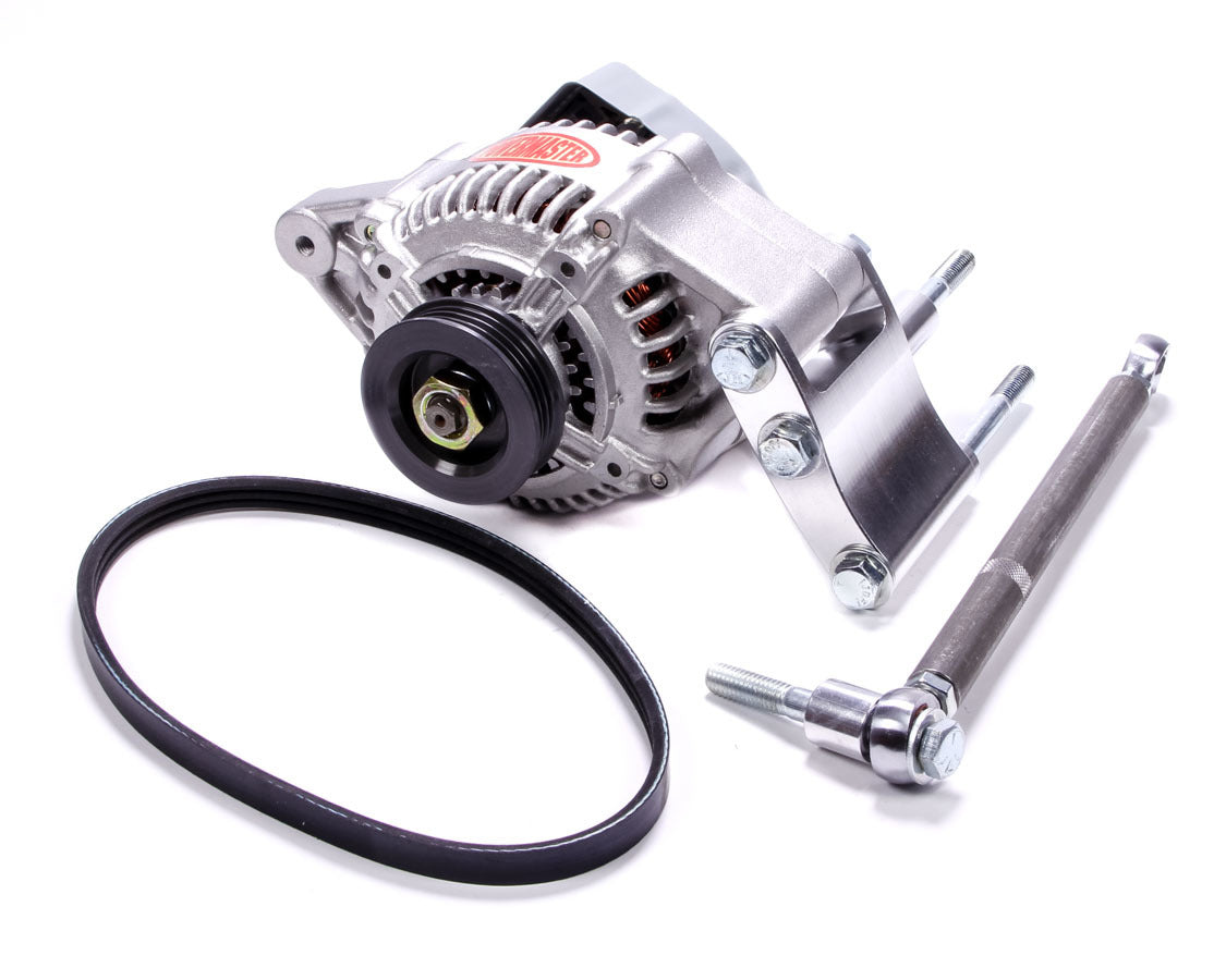 Powermaster High Mount Racing Alternator Kit PWM8-802
