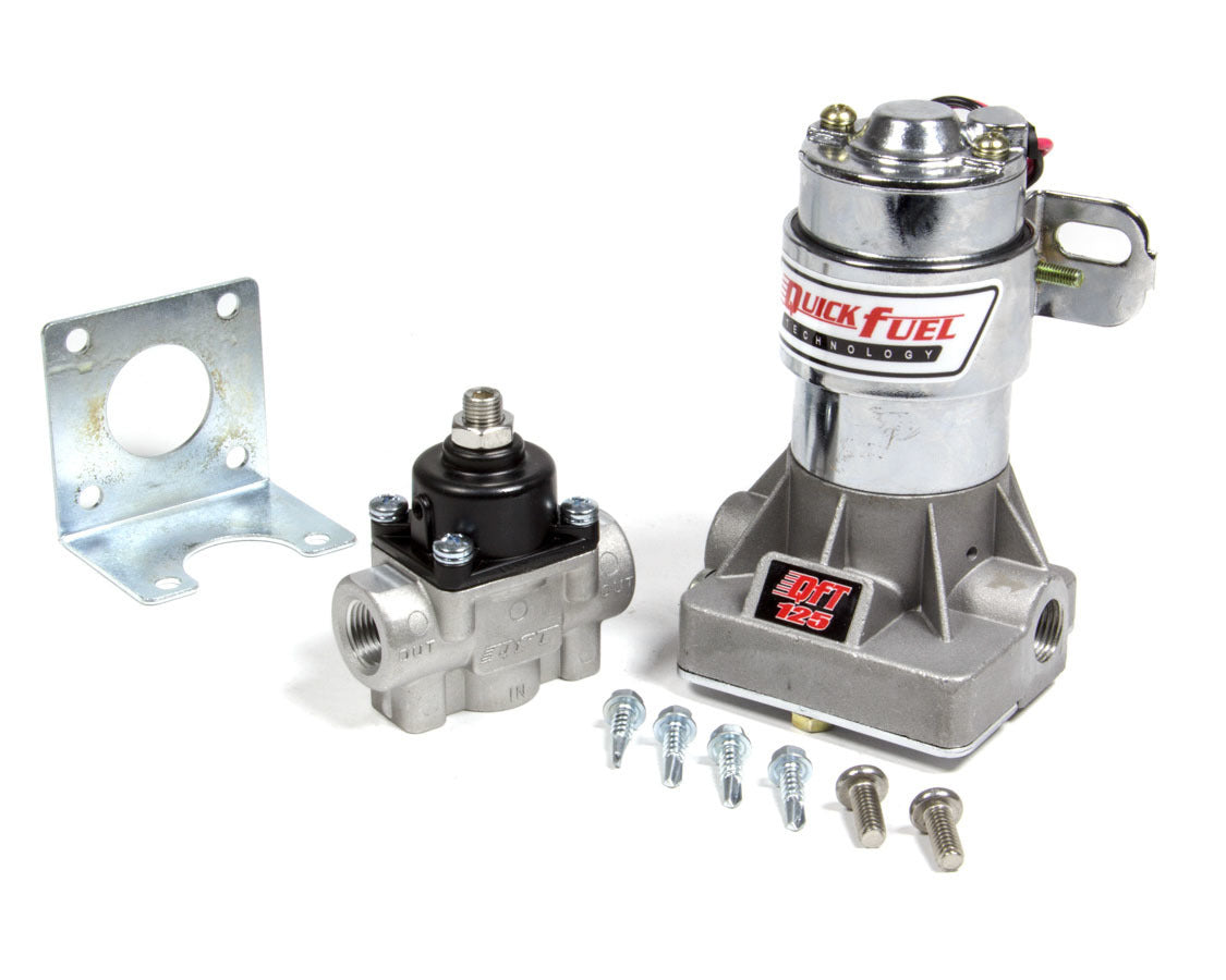 Quick Fuel Technology Electric Fuel Pump & Reg 125 GPH 14PSI QFT30-125-1R