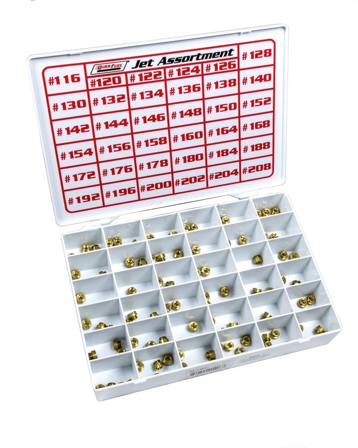 Quick Fuel Technology Alcohol Jet Assortment 116 thru 208 (4 each) MPN QFT36-436A