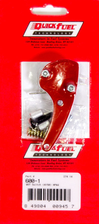 Quick Fuel Technology Nitrous Switch - 4150 Carbs MPN QFT600-1