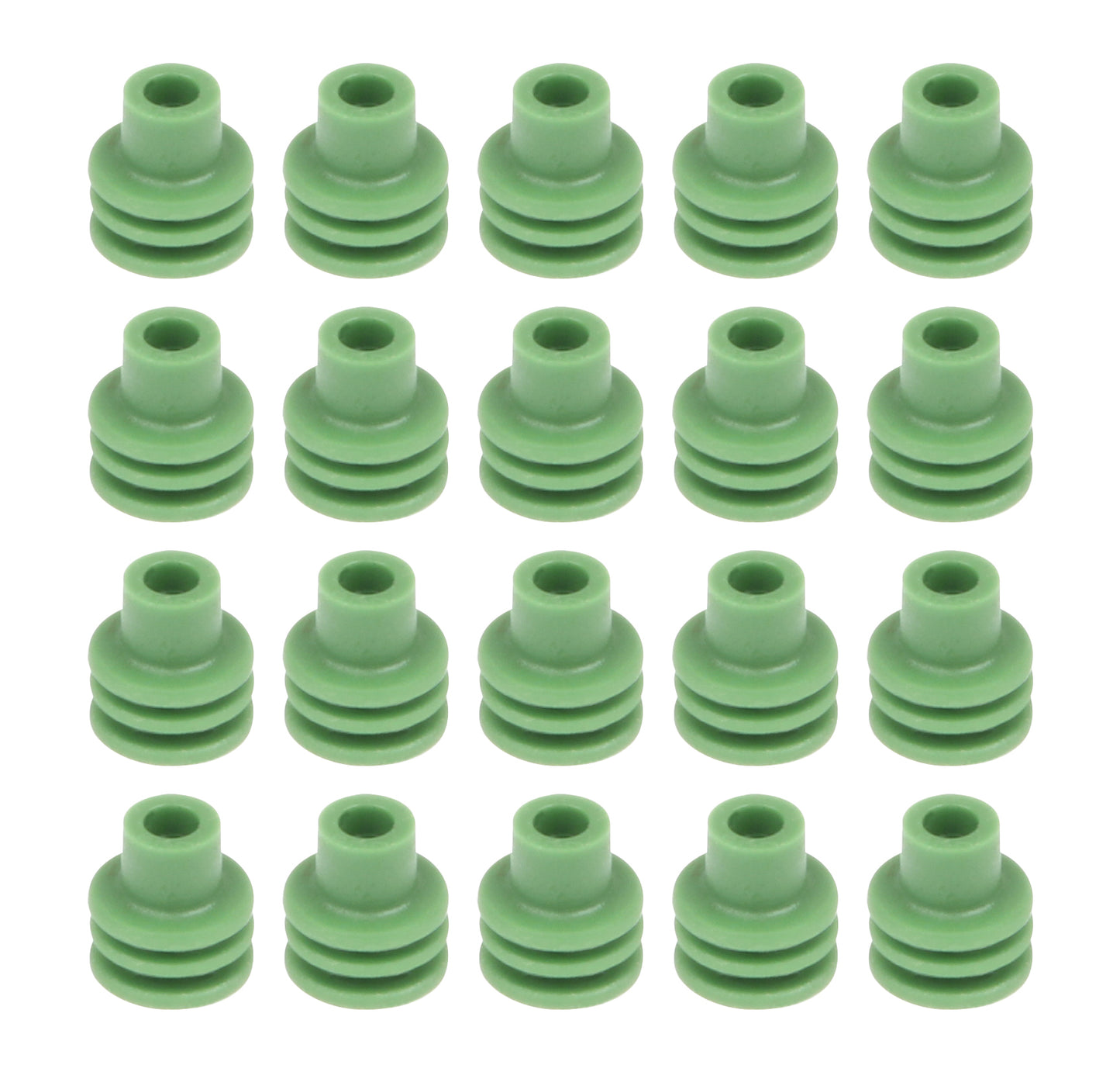 Quickcar Racing Products Green Weatherpack Seals 20 pack QRP50-302-20