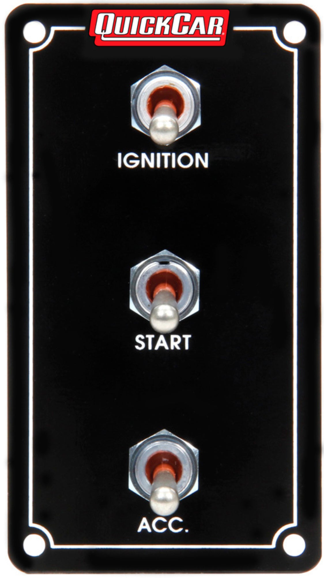 Quickcar Racing Products Ign. Panel Extreme Vert. 3 Switch Pigtail End QRP50-790