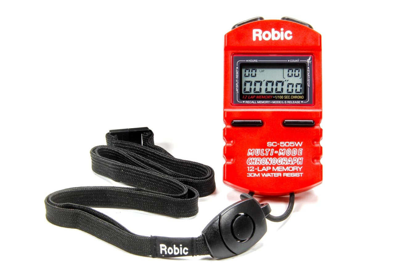 Quickcar Racing Products Stopwatch Red MPN QRP51-037