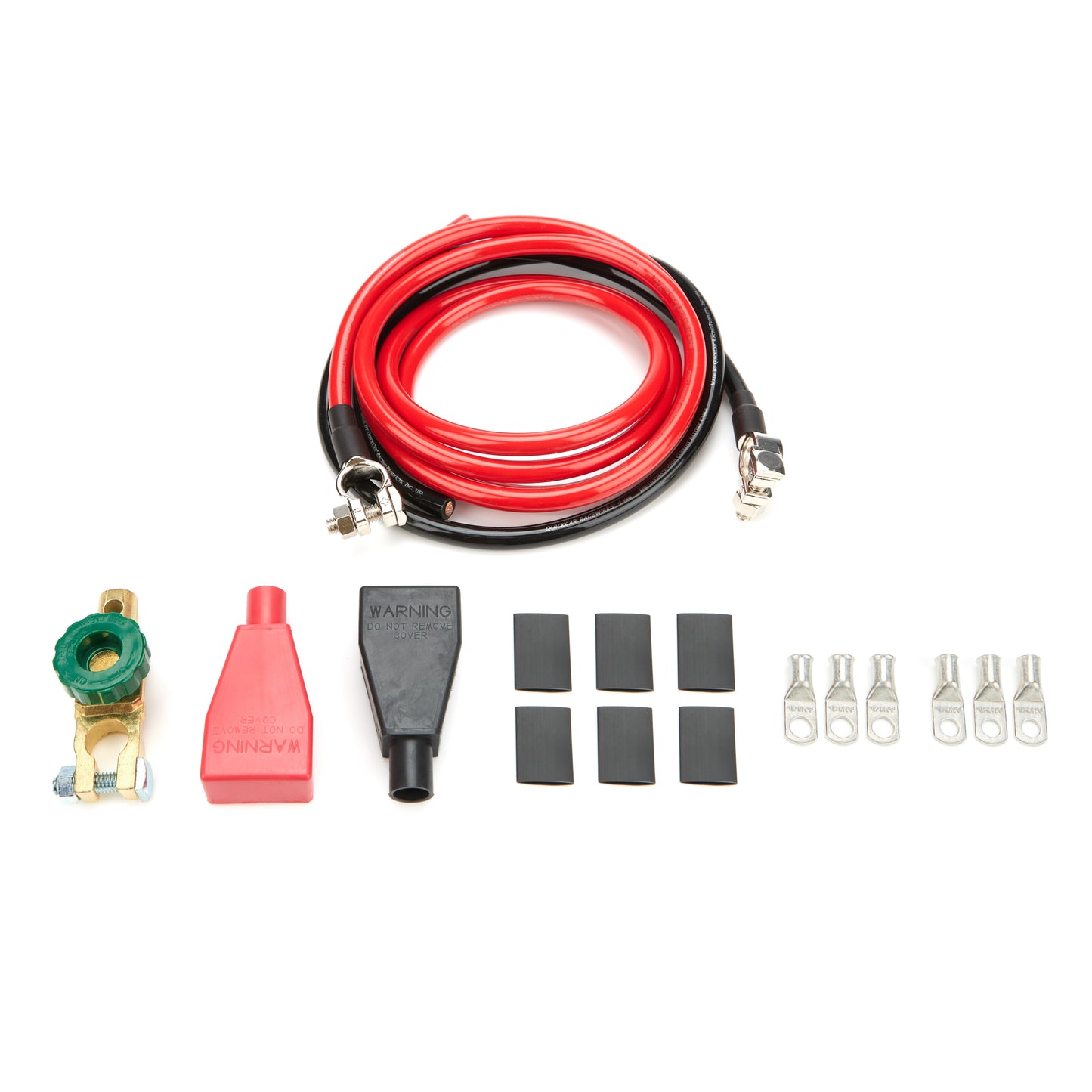 Quickcar Racing Products Battery Cable Kit 4 Ga. 6ft Red & 3ft Black MPN QRP57-001