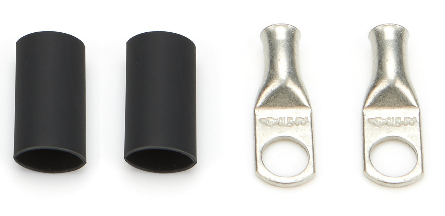 Quickcar Racing Products Ring Terminals 1/2in 6 Ga w/Heat Shrink QRP57-583
