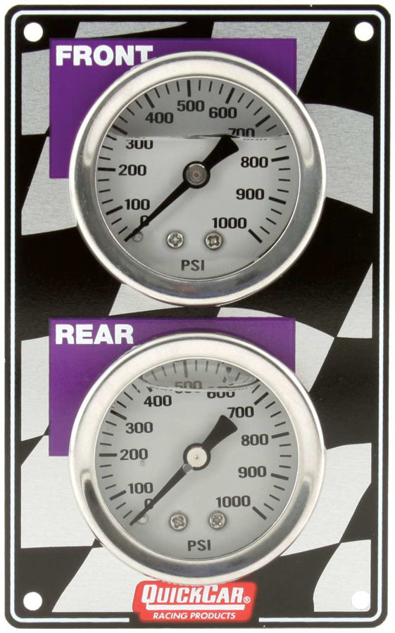 Quickcar Racing Products Mini Brake Bias Gauge Panel Vertical MPN QRP61-101