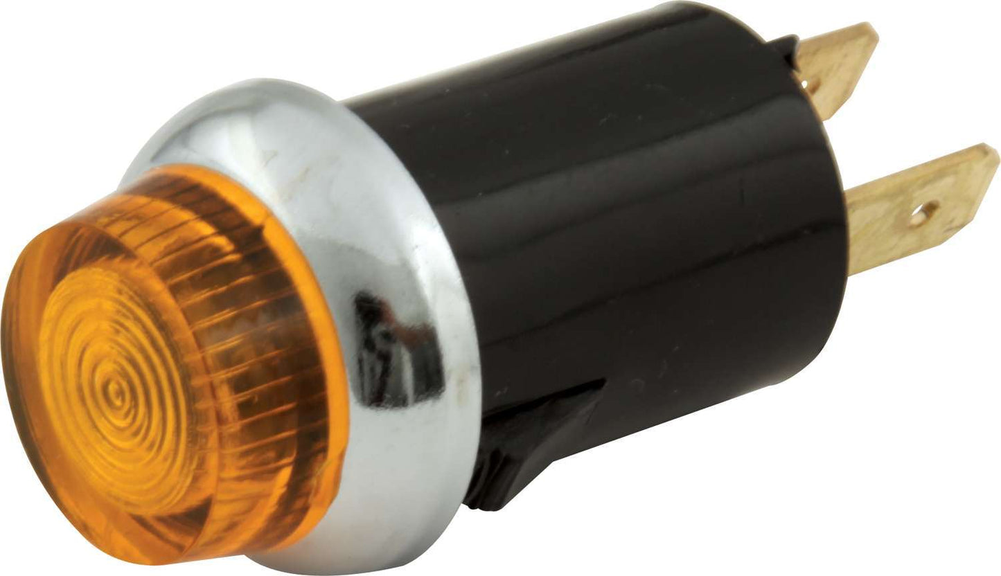 Quickcar Racing Products Warning Light 3/4 Amber Carded QRP61-704