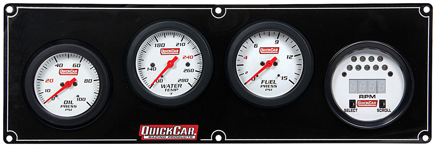 Quickcar Racing Products Extreme 3-1 w/Tach OP/WT/FP MPN QRP61-7042