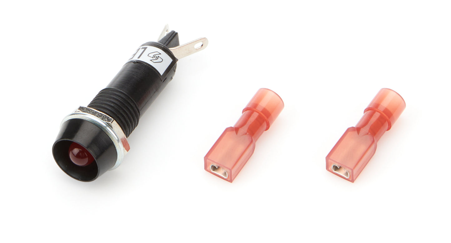 Quickcar Racing Products Warning Light 3/8in Red QRP61-801